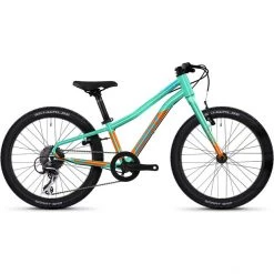 Ghost Vélos Enfant 20 Pouces Kato 20 Pro Enfant, Vert/orange