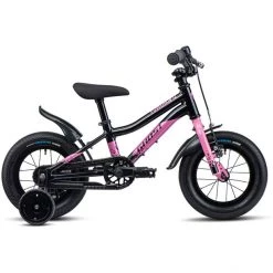 Ghost Vélos Enfant 12-18 Pouces Powerkid 12 Enfant, Noir/rose