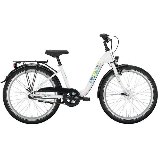 Noxon Vélos Enfant 24 Pouces Aurora ND Wave 24" 21 Vitesses Enfant, Blanc 3 Noxon Vélos Enfant 24 Pouces Aurora ND Wave 24" 21 Vitesses Enfant, Blanc