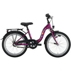 Noxon Vélos Enfant 20 Pouces Aurora Wave 20" 3 Vitesses Enfant, Rouge