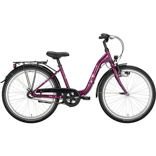 Noxon Vélos Enfant 24 Pouces Aurora Wave 24" 3 Vitesses Enfant, Rouge 3 Noxon Vélos Enfant 24 Pouces Aurora Wave 24" 3 Vitesses Enfant, Rouge