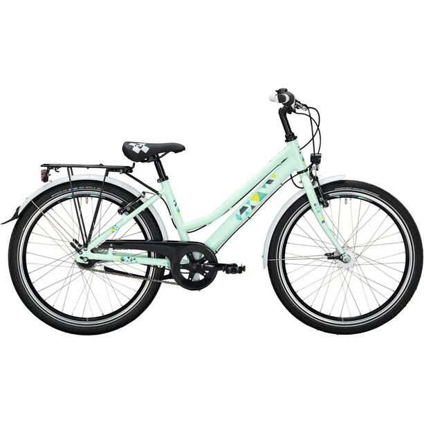 Noxon Vélos Enfant 24 Pouces Rocky ND Curve 24" 3 Vitesses Enfant, Vert 3 Noxon Vélos Enfant 24 Pouces Rocky ND Curve 24" 3 Vitesses Enfant, Vert