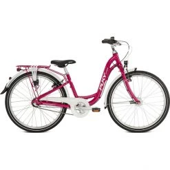 Puky Vélos Enfant 24 Pouces Skyride 24-3 24" Enfant, Rouge