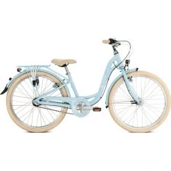 Puky Vélos Enfant 24 Pouces Skyride 24-3 Classic 24" Enfant, Bleu