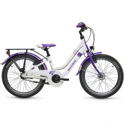 Scool Vélos Enfant 20 Pouces ChiX Twin 20-3S Nexus Enfant, Blanc