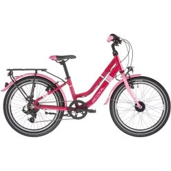 Scool Vélos Enfant 20 Pouces ChiX Twin Alloy 20 7-S Enfant, Rose