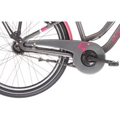 Scool Vélos Enfant 24 Pouces ChiX Twin Alloy 24 7-S Enfant, Gris/rose -Vélos enfant Soldes Magasin scool chix twin alloy 24 7 s kinder blackberry 4