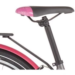 Scool Vélos Enfant 24 Pouces ChiX Twin Alloy 24 7-S Enfant, Gris/rose -Vélos enfant Soldes Magasin scool chix twin alloy 24 7 s kinder blackberry 6