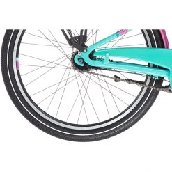 Scool Vélos Enfant 24 Pouces ChiX Twin Alloy 24 7-S Enfant, Turquoise/violet -Vélos enfant Soldes Magasin scool chix twin alloy 24 7 s kinder tuerkis violett 5