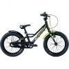 Scool Vélos Enfant 12-18 Pouces FaXe 16 3-S Alliage Enfant, Noir -Vélos enfant Soldes Magasin scool faxe 16 3 s alloy black lemon matt 1