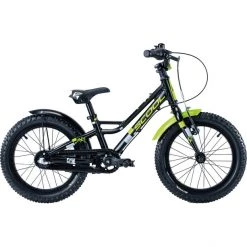 Scool Vélos Enfant 12-18 Pouces FaXe 16 3-S Alliage Enfant, Noir