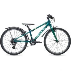 Scool Vélos Enfant 24 Pouces LiXe Race 24 8-S Enfant, Vert