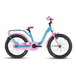 Scool Vélos Enfant 12-18 Pouces NiXe Alloy 18 Enfant, Turquoise/rose