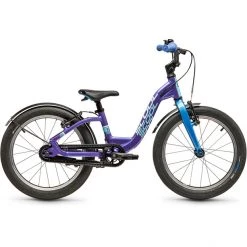 Scool Vélos Enfant 12-18 Pouces NiXe EVO 18-1S Roue Libre Enfant, Bleu