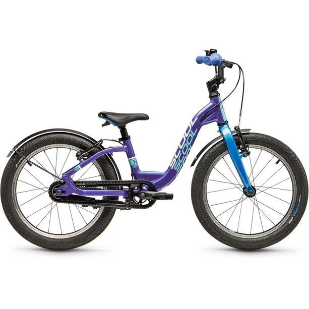 Scool Vélos Enfant 12-18 Pouces NiXe EVO 18-1S Roue Libre Enfant, Bleu 3 Scool Vélos Enfant 12-18 Pouces NiXe EVO 18-1S Roue Libre Enfant, Bleu
