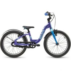 Scoolscool-nixe Vélos Enfant 12-18 Pouces NiXe EVO 18-3S Roue Libre Enfant, Bleu