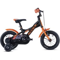 Scool Vélos Enfant 12-18 Pouces XXlite Alloy 12 Enfant, Noir/orange