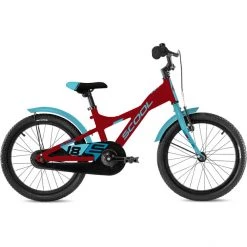 Scool Vélos Enfant 12-18 Pouces XXlite Alloy 18 Enfant, Rouge/bleu