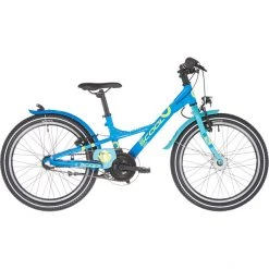 Scool Vélos Enfant 20 Pouces XXlite Alloy 20 3-S Enfant, Bleu