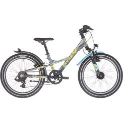 Scool Vélos Enfant 20 Pouces XXlite Alloy 20 7-S Enfant, Gris