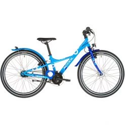 Scool Vélos Enfant 24 Pouces XXlite Alloy 24 7-S Enfant, Bleu