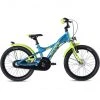 Scool Vélos Enfant 12-18 Pouces XXlite Alloy Street 18 3-S Enfant, Bleu/jaune -Vélos enfant Soldes Magasin scool xxlite alloy street 18 3 s kinder blue lemon metalic 1