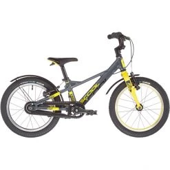 Scool Vélos Enfant 12-18 Pouces XXlite EVO 16 Enfant, Gris/jaune