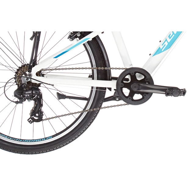 Serious Vélos Enfant 24 Pouces Rockville Street 24" Enfant, Blanc/bleu 6 Serious Vélos Enfant 24 Pouces Rockville Street 24" Enfant, Blanc/bleu – Image 4