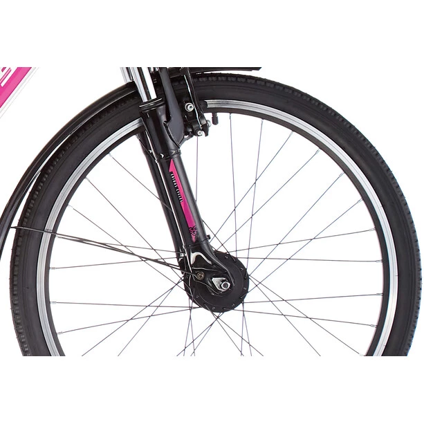 Serious Vélos Enfant 24 Pouces Rockville Street 24" Enfant, Blanc/rose 5 Serious Vélos Enfant 24 Pouces Rockville Street 24" Enfant, Blanc/rose – Image 3