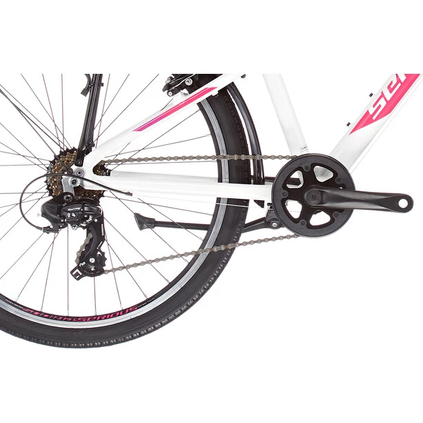 Serious Vélos Enfant 24 Pouces Rockville Street 24" Enfant, Blanc/rose 6 Serious Vélos Enfant 24 Pouces Rockville Street 24" Enfant, Blanc/rose – Image 4
