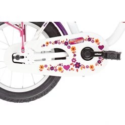 Vermont Vélos Enfant 12-18 Pouces Girly 14" B-Quality Fille, Blanc/rose -Vélos enfant Soldes Magasin vermont girly 14 maedchen summer 4