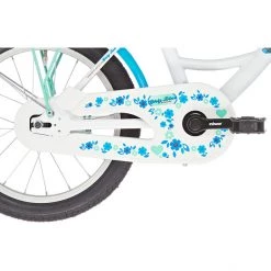 Vermont Vélos Enfant 12-18 Pouces Girly 16" Fille, Blanc/bleu -Vélos enfant Soldes Magasin vermont girly 16 girls blue 4