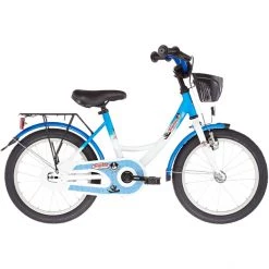 Vermont Vélos Enfant 12-18 Pouces Kapitän 16" Garçon, Blanc/bleu