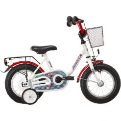 Vermont Vélos Enfant 12-18 Pouces Kids Karo 12" B-Quality Enfant, Blanc/rouge