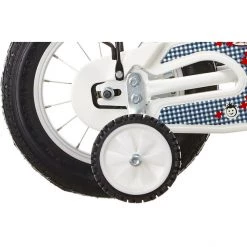 Vermont Vélos Enfant 12-18 Pouces Kids Karo 12" B-Quality Enfant, Blanc/rouge -Vélos enfant Soldes Magasin vermont kids karo 12 weiss 7